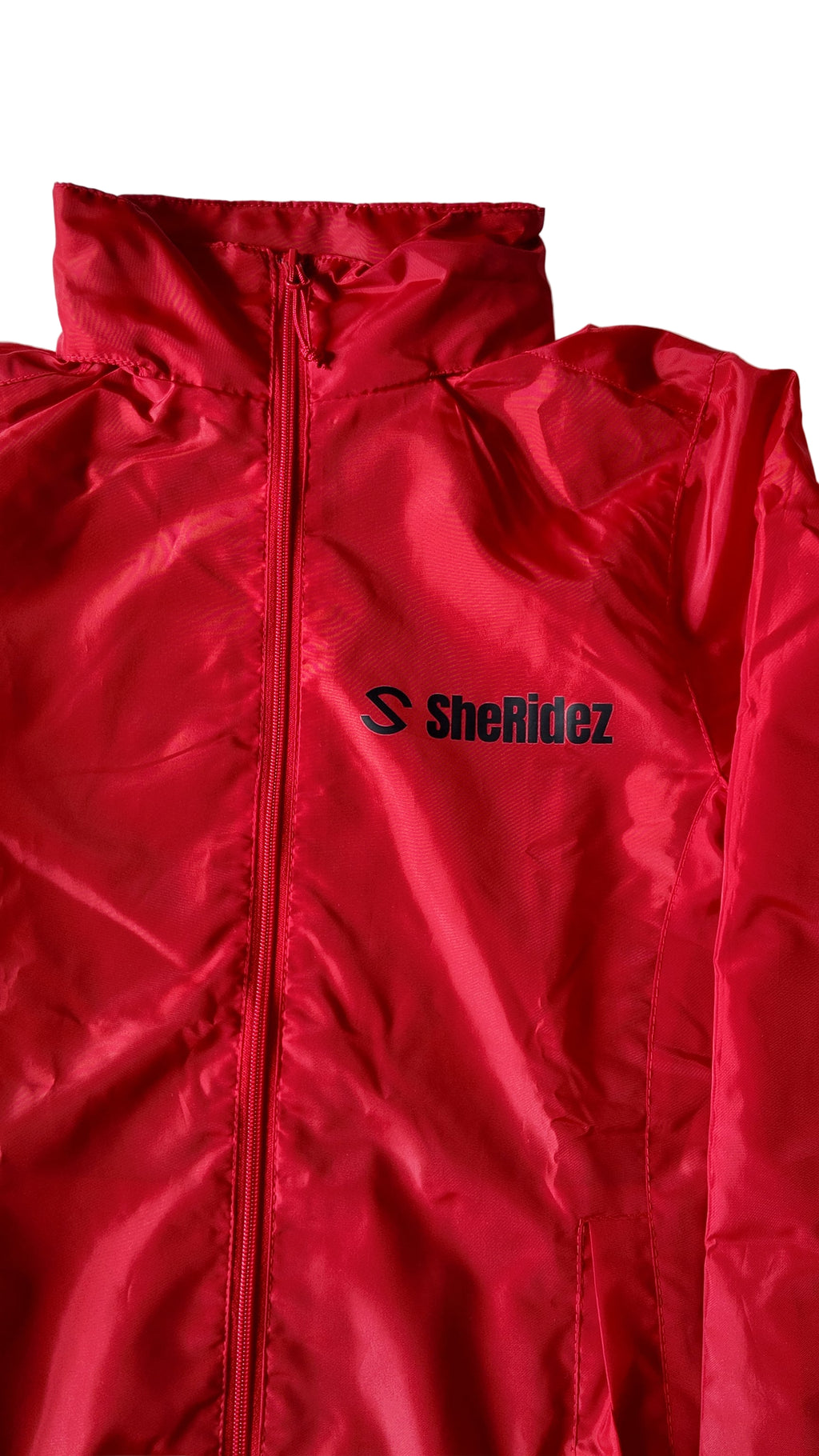 SheRidez Vindjakke – Rød (Brand Edition)