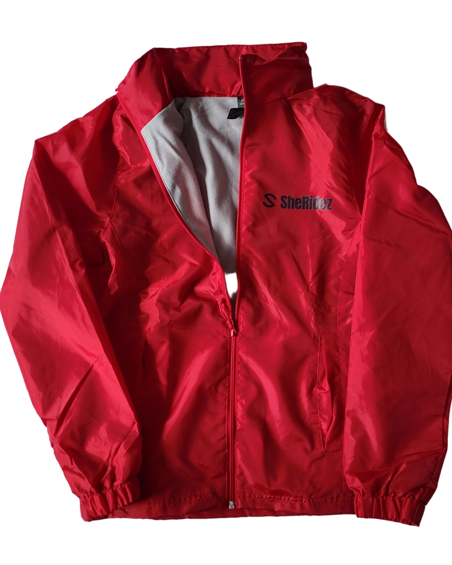 SheRidez Vindjakke – Rød (Brand Edition)