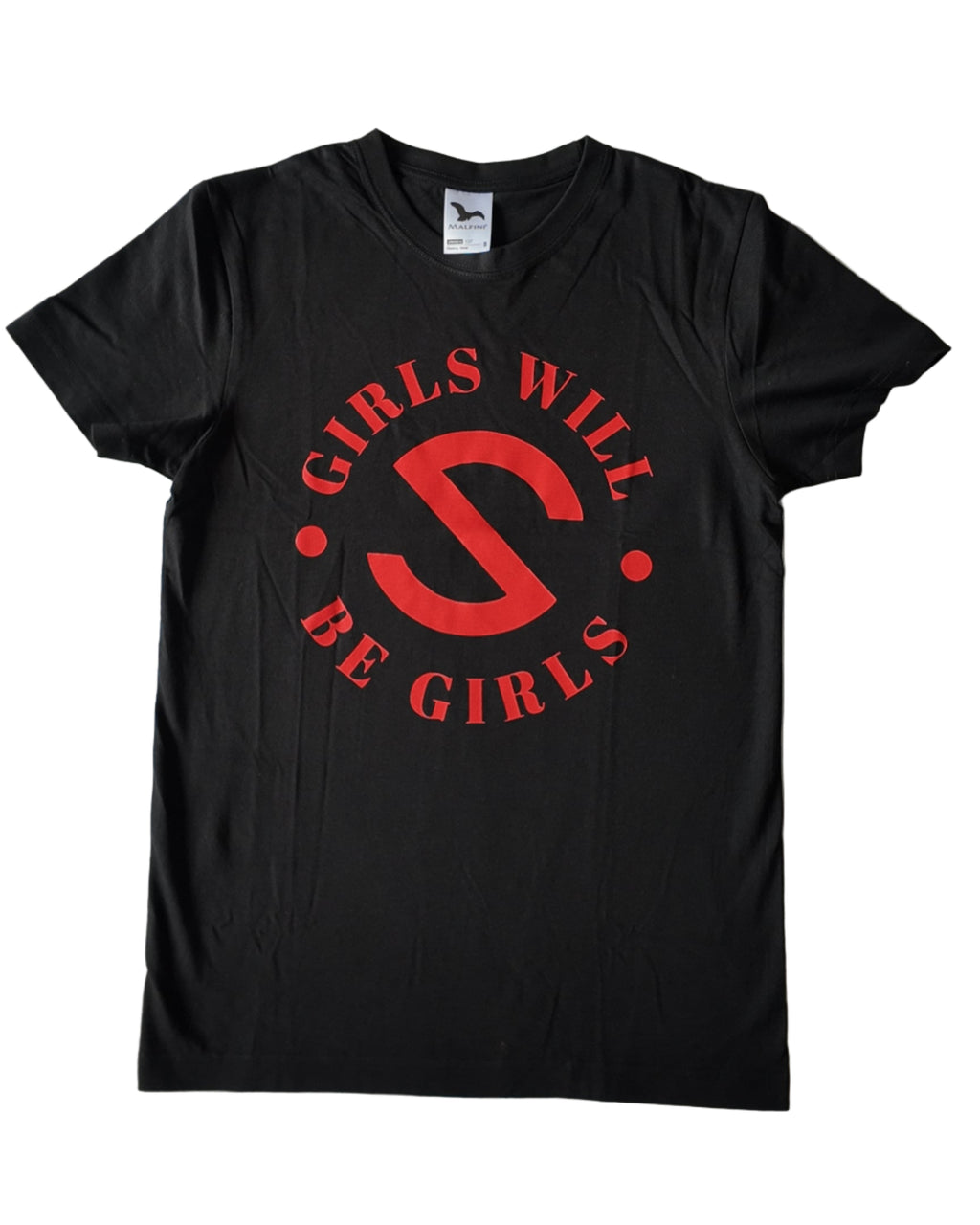 SheRidez Statement T-shirt – Sort “Girls Will Be Girls”
