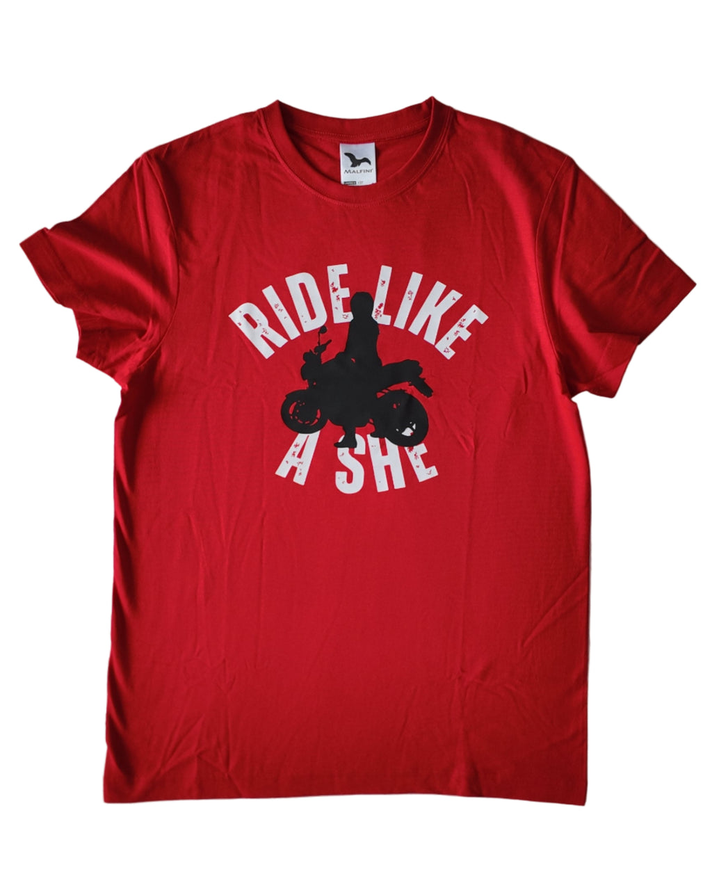 SheRidez "Ride Like a She" T-shirt – Rød